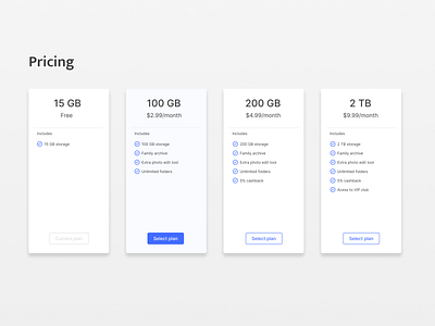 DailyUI #030. Pricing 30 apple clean clean design dailyui dailyui030 hig human interface guidelines price prices pricing ui user interface ux web
