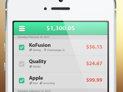 Checking App Update finance ios iphone list