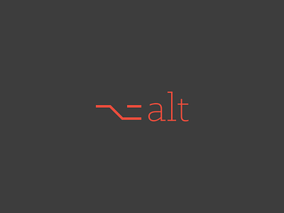 Alt Logo branding logo