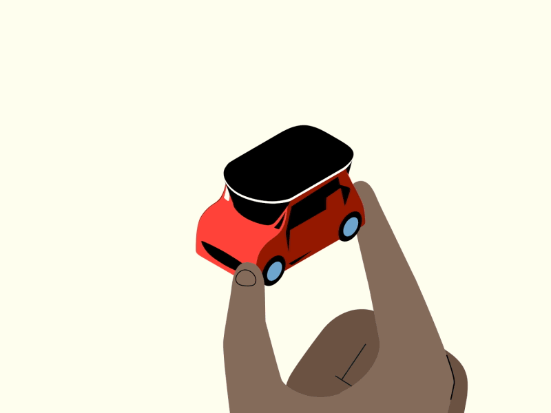 Lazer Cut Car 2d 3d animation car gif lazer redspace spin