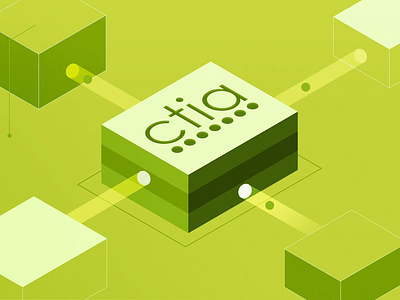 Industry Initiatives 2fresh aftereffects animation clean design flat green illustration isometric monochrome