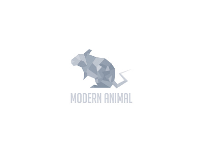 MODERN ANIMAL app clothing clothing brand design illustrator logo typography ui vector web