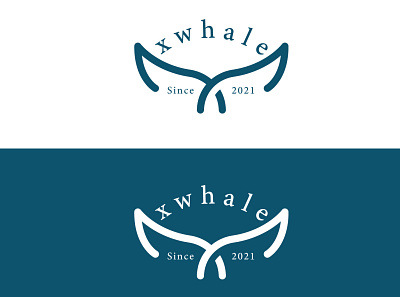 XWHALE BRAND brand identity branding branding design design logo logodesign logos logotype