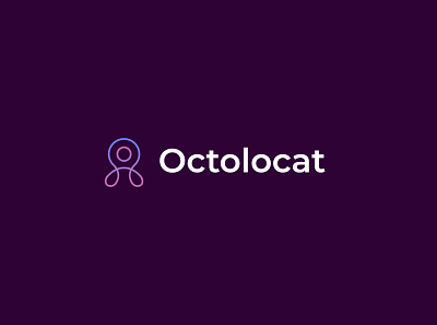 Octolocat logo design brand identity branding branding design design illustration logo logodesign logos logotype