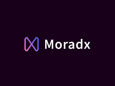 MORADX MINIMAL LOGO DESIGN brand identity branding branding design graphic design logo logodesign logos logotype minimal