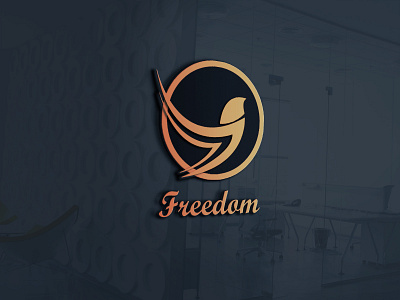 freedom logo design logo