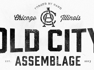 Old City V3 branding logo monogram typography