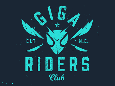 Riders Club Tee roller coaster t shirt typography