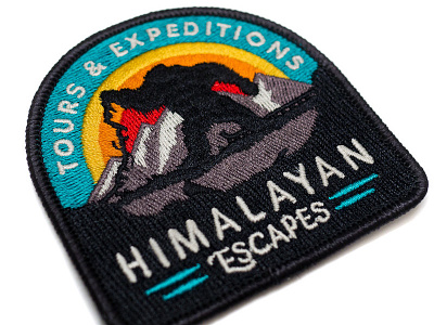 Everest Patch animal kingdom badge disney embroidered mountain patch retro theme park walt disney world yeti