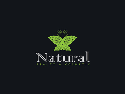 Natural Beauty and Cosmetic Logo Design design flat illustration illustrator logo minimal vector