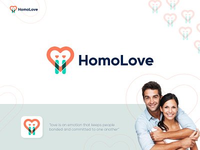 Human Love (HomoLove) Logo Design