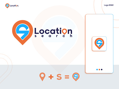 Location Search Logo Design