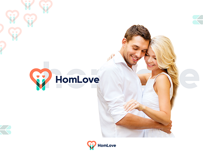 HomLove Logo Branding