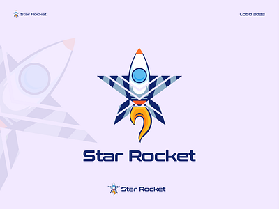 Star Rocket Logo Design brand identity branding businesslogo creative creativelogo design dribble flatlogo graphic design grkhan0905 logo logodesign modern logo planet portfolio rocket shuttle space space ship logo star