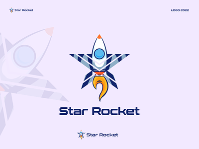Star Rocket Logo Design
