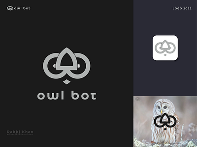 Owl Bot Logo design