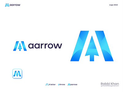 Aarrow Logo Design / A letter Logo