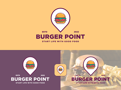 Burger Point Logo Design
