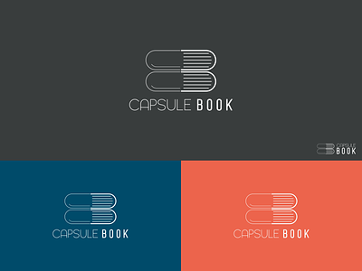 Capsule Book Logo Design