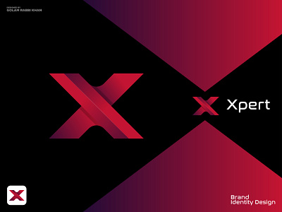 Xpert Logo Design / X letter logo