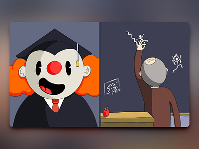 Would You Rather - #057 aweber clown illustration newsletter professor teacher