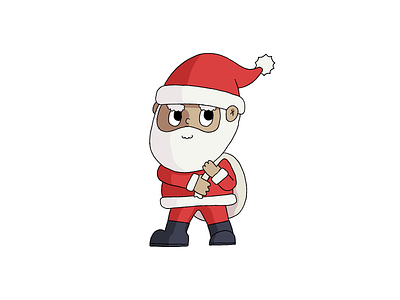 Would You Rather - #073 Santa cartoon chibi procreate procreateapp santa