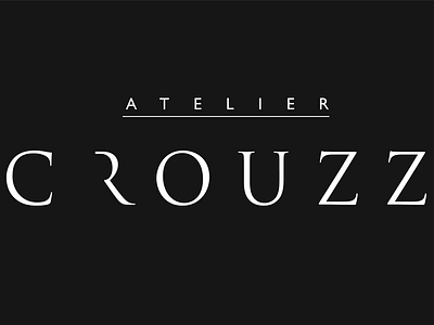 Atelier Crouzz Logo clothing contemporary fashion iconoclast mens mens fashion menswear modern