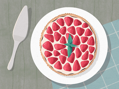 Strawberry tart