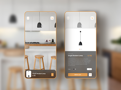 Furniture Shop App app design furniture furniture app furniture store kitchen lamp shop shopping stool ui ui ux