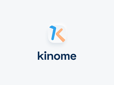 kinome logo app app icon branding design fitness fitness app health icon logo logo design sport vector