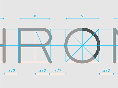 Chronos logo system animation branding circle logo motion type typography