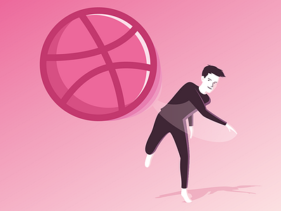 Bonjour Dribbble!