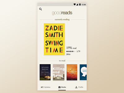 Book Tracker App app books design mobile app reading tracker ui ux