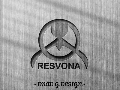 logo for RESVONA a company branding designer graphic graphic design graphicdesign illustration illustrator logo logo design logo décore logodesign