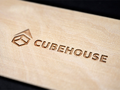 Cubehouse logo brand branding building construction cottage design home house logo logotype mark real estate