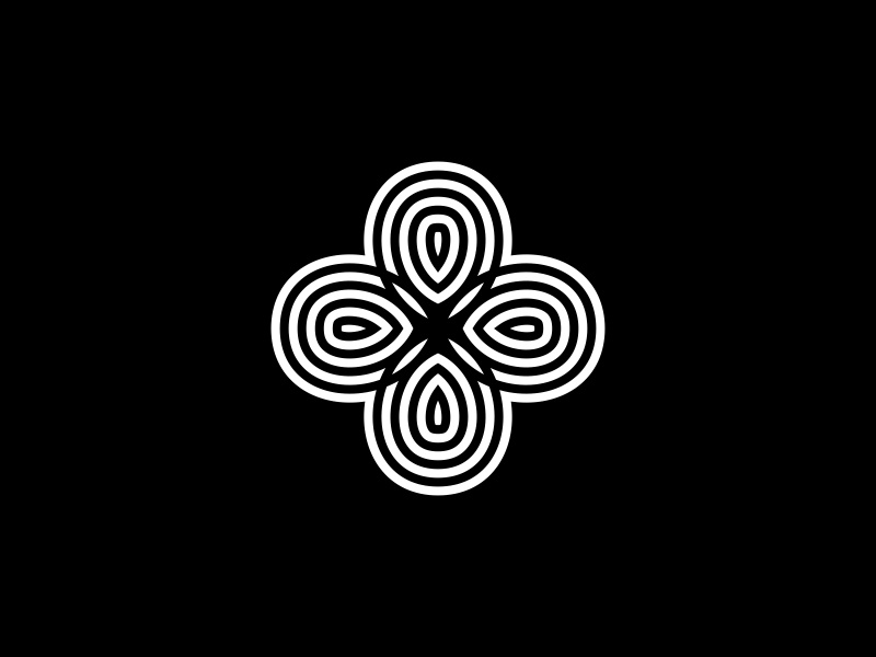 Nature Lines simple nature natural minimalist minimal logotype logo line cross branding brand abstract