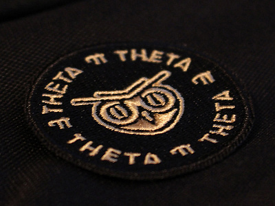 Theta Pi Theta owl patch