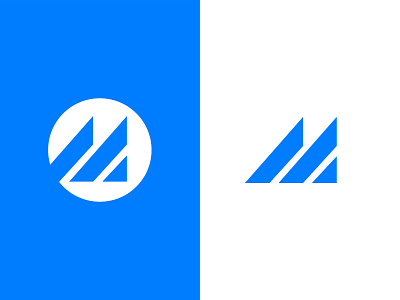 M study for outdoor brand identity letter logo mark typography