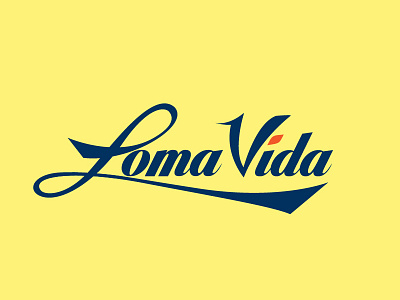 Loma Vida type study design identity letter logo typography