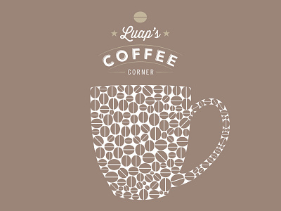 Coffee Corner WIP design illustration typography