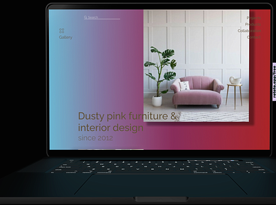 Interior design website dailychallenge dailyui design figma interiordesign ui user experience user interface ux uxui