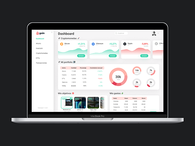 17 Dashboard - Goin daily ui dailyui dashboard dashboard design dashboard ui going macbook macbookpro