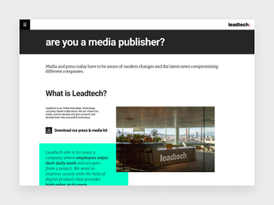 50 Media & Press - Leadtech