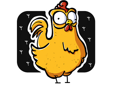 Ignorant Chicken app branding design graphic design illustration logo typography ui ux vector