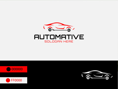Automotive Company Brand Logo Design branding brnad design flat graphic design logo logo design minimal minimal logo modern unique vector