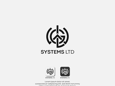 Logo design for software consultancy business name WGL Systems. branding graphic design logo wgl systems ltd