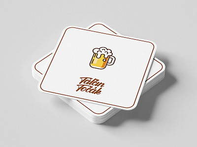 Minimalist Beer Coaster