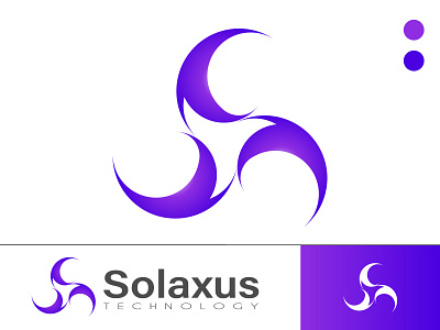 Solaxus - Logo Design | Tech Logo | Modern Logo Design