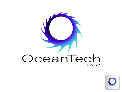 Modern Ocean Tech - Logo Design