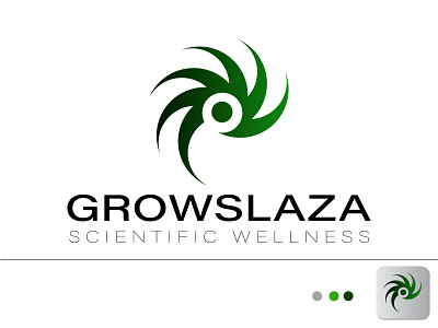 Growslaza Modern Logo - Brand Identity brand identity branding design graphic graphic design graphicdesign illustration logo logo and branding logo designer logo folio logo folio 2021 logo trends logo trends 2021 logos modern logo science ui ux